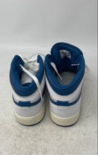 Load image into Gallery viewer, Nike Boys Air Jordan 1 Mid SE FN7432-141 White Leather Sneakers Shoes Size 7Y
