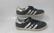 Load image into Gallery viewer, Adidas Unisex Kids Gazelle BB2503 Gray White Suede Lace-Up Sneaker Shoes Size 4
