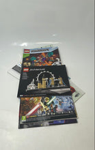 Load image into Gallery viewer, Lot Of 8 Pcs Assorted Lego Large Print Mixed Instruction Manuals For Age 3+
