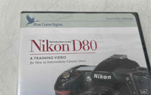 Load image into Gallery viewer, Blue Crane Digital Nikon D80 A Training Video DVD For New Camera Users Sealed
