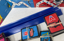 Load image into Gallery viewer, Vtg Pressman Trivia Adventure 1985 Know The USA The Transcontinental Quiz Game
