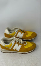 Load image into Gallery viewer, New Balance Mens 574 V1 GC574RC1 Yellow White Lace-Up Sneaker Shoes Size 6.5
