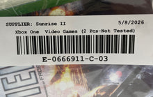 Load image into Gallery viewer, Lot Of 2 Pcs Assorted Microsoft Xbox One Multiple Genre Video Games Not Tested
