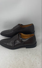 Load image into Gallery viewer, Carlos By Carlos Santana Mens Brown Buckle Double Monk Strap Dress Shoes Size 11
