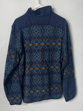Load image into Gallery viewer, Columbia Mens Multicolor Aztec Long Sleeve Mock Neck 1/2 Zip Sweater Size L
