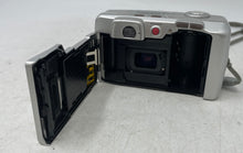 Load image into Gallery viewer, Samsung Maxima Zoom 105Ti Quartz Date Silver 35mm Film Camera Not Tested
