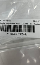 Load image into Gallery viewer, Apple Model A1048 Wired White Portable Keyboard Not Tested

