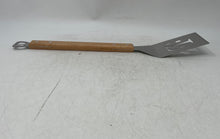 Load image into Gallery viewer, T-Mobile Silver-Tone Wooden Handle 17 Inch Grilling Spatula &amp; Bottle Opener
