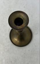 Load image into Gallery viewer, Brass Home Decorative Candle Holder Collectible With Flared Round Saucer Base
