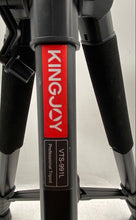 Load image into Gallery viewer, King Joy VTS-99 1L Black Adjustable Leg Camera Accessories Professional Tripod
