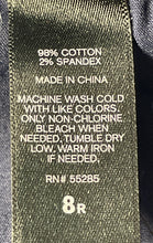 Load image into Gallery viewer, Express Womens Blue Denim Mid-Rise Pockets Bootcut Leg Jeans Size 8R With Tag
