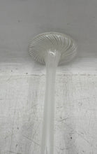 Load image into Gallery viewer, White Glass Striped Handmade Home Decorative Collectible Bottle Vase

