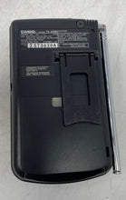 Load image into Gallery viewer, Casio Model TV-470B Black LCD Pocket Color UHF VHF Television Not Tested
