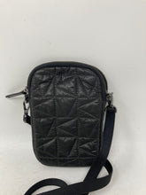 Load image into Gallery viewer, Michael Kors Womens Black Leather Outer Pocket Adjustable Strap Crossbody Bag
