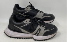 Load image into Gallery viewer, Karl Lagerfeld Mens LF4S1024 Black Gray Leather Lace-Up Sneaker Shoes Size 8.5M
