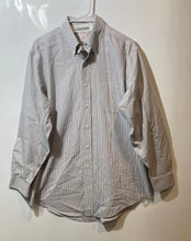 Load image into Gallery viewer, Brooks Brothers Mens Multicolor Striped All Cotton Dress Shirt Size 15.5
