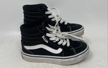 Load image into Gallery viewer, Vans Kids Sk8-Hi Off The Wall 721356 Black Lace-Up Sneaker Shoes Size 12
