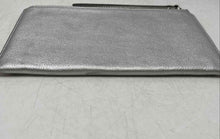 Load image into Gallery viewer, Michael Kors Womens Jet Set Silver-Tone Leather Zipper Travel Wristlet Wallet
