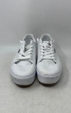 Load image into Gallery viewer, Vans Womens Seldan 500714 White Lace-Up Sneaker Shoes With Platform Size 10
