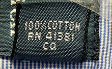 Load image into Gallery viewer, Polo By Ralph Lauren Mens Blue Cotton Custom Fit Dress Shirt Size 16.5

