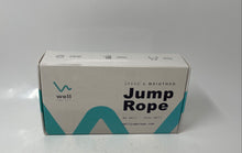Load image into Gallery viewer, Well Speed And Weighted Fitness Exercise Adjustable Handle Jump Rope Not Tested
