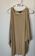 Load image into Gallery viewer, Lauren Ralph Lauren Womens Beige Cold Shoulder Sleeve Blouse Top Size L
