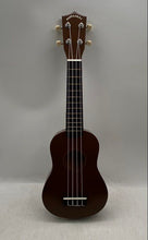Load image into Gallery viewer, Pomaikai Brown Wood 4-String Students Beginners Hawaiian Soprano Ukulele
