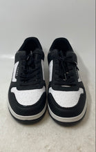 Load image into Gallery viewer, Guess Mens Tirry Black White Leather Lace-Up Low Top Sneaker Shoes Size 12
