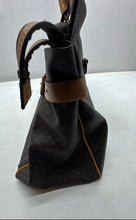 Load image into Gallery viewer, Vintage Valisa Unisex Brown Monogram Outer Pockets Carry-Ons Travel Bag
