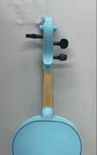 Load image into Gallery viewer, Antique Blue Right-Handed 4 String Acoustic Violin With Bow In Case
