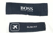 Load image into Gallery viewer, Hugo Boss Mens White Collared Long Sleeve Slim Fit Dress Shirt Size 17
