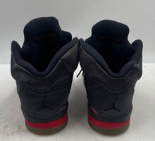 Load image into Gallery viewer, Authentic Nike Kids Air Jordan 5 Retro 440888-006 Black Red Sneakers Shoes Sz 7Y
