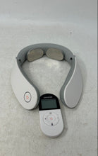 Load image into Gallery viewer, Comfier CF-6023 White Gray Cordless Smart Neck Massager With Remote Not Tested
