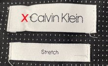 Load image into Gallery viewer, Calvin Klein Mens Black Printed Long Sleeve Dress Shirt Size XL
