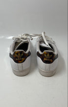 Load image into Gallery viewer, Adidas Mens Superstar White Leather Lace-Up Low Top Sneakers Shoes Size 7
