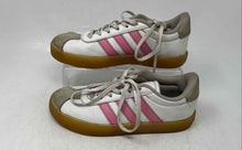 Load image into Gallery viewer, Adidas Unisex Kids VL Court 3.0 IH3483 White Pink Brown Sneaker Shoes Size 3
