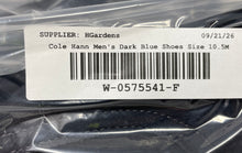 Load image into Gallery viewer, Cole Haan Mens Frankland Dark Blue Leather Lace-Up Derby Dress Shoes Size 10.5M
