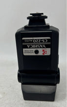 Load image into Gallery viewer, Yashica CS-220 Auto Black Full Automatic Quick Charge Camera Flash Not Tested
