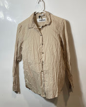 Load image into Gallery viewer, Divided By H&amp;M Womens Brown Long Sleeve Regular Fit Button-Up Shirt Size XXS
