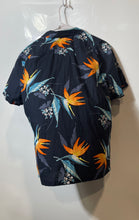 Load image into Gallery viewer, Original Penguin Mens Multicolor Floral Cotton Short Sleeve Button-Up Shirt Sz L
