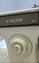 Load image into Gallery viewer, Singer Merritt 1802 Ivory Electric Household Sewing Machine With Case Not Tested

