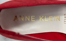 Load image into Gallery viewer, Anne Klein Womens Dixie Dark Red Fringe Tassel Slip-On Low Top Loafer Flats Sz 6
