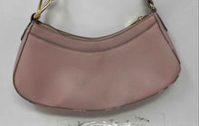 Load image into Gallery viewer, Nanette Lepore Womens Pink Pebble Leather Inner Pocket Zipper Shoulder Purse
