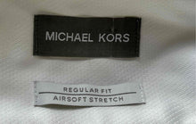 Load image into Gallery viewer, Michael Kors Mens White Long Sleeve Regular Fit Stretch Dress Shirt Size 16 1/2
