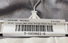 Load image into Gallery viewer, Ralph Lauren Mens Gray Pleated Front Pockets Regular Fit Dress Pants Sz 38Wx32L
