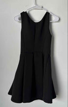 Load image into Gallery viewer, Armani Exchange Womens Black Round Neck Sleeveless Back Zip A-Line Dress Size 4
