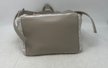 Load image into Gallery viewer, Tommy Hilfiger Womens Beige White Monogram Print Top Handle Backpack

