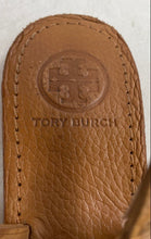 Load image into Gallery viewer, Authentic Tory Burch Womens Brown Leather Flat Thong Sandals Size 8.5M Worn

