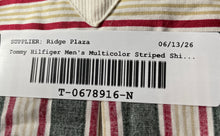 Load image into Gallery viewer, Tommy Hilfiger Mens Multicolor Cotton Striped Long Sleeve Button-Up Shirt Sz XL
