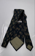 Load image into Gallery viewer, Giorgio Armani Mens Multicolor Geometric Print Silk Adjustable Long Designer Tie
